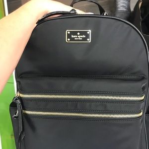 BLACK NWT BACKPACK KATE SPADE
